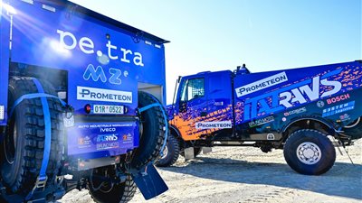 الظهور الأول لإطارات برومیتیون الجديدة في رالي داكار بالسعودية