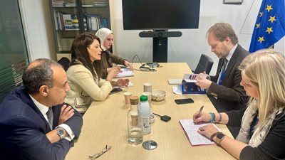 وزيرة التعاون الدولي: مصر تتطلع لمزيد من العمل مع الجانب الأوروبي لمواجهة التغيرات المناخية 