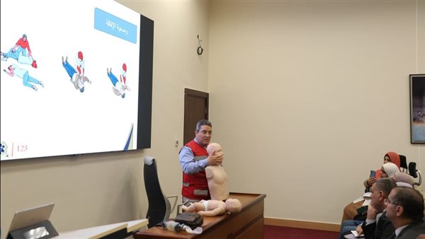 تدريب هيئة الإسعاف