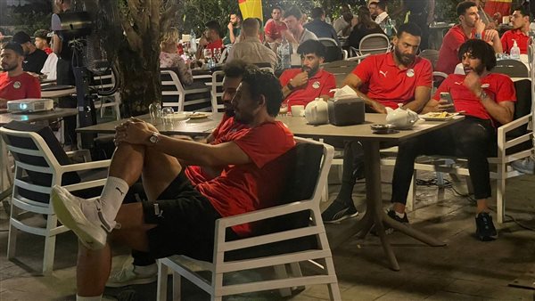 منتخب مصر في العشاء