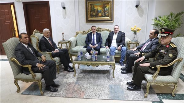 محافظ المنوفية ورئيس