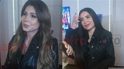 نجلاء بدر وعبير صبري أول حضور العرض الخاص لفيلم ليلة العيد | صور