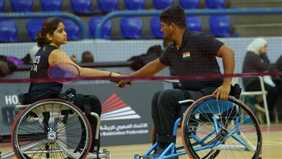 تحديد تصنيفات اللاعبين المتأهلين إلى الأدوار النهائية للريشة الطائرة البارالمبية اليوم