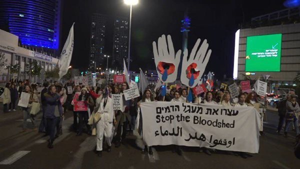 مظاهرات ضد نتنياهو