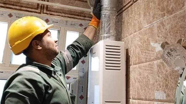 تركيب عدادات الغاز