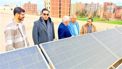 طاقة شمسية وهيدروجين أخضر.. خطوات جامعة المنوفية للحصول على أفضل الجامعات حفاظا على البيئة