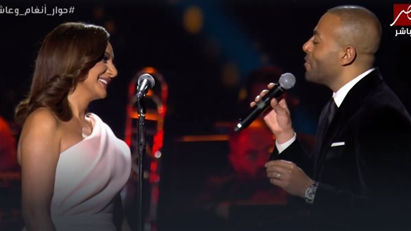 تامر عاشور وأنغام