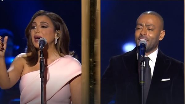 تامر عاشور وأنغام