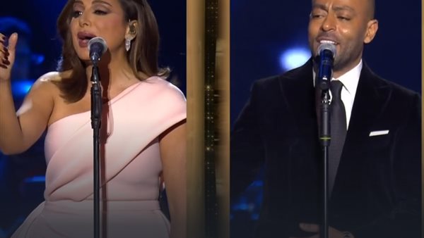 تامر عاشور وأنغام