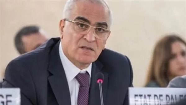 مندوب فلسطين فى حقوق