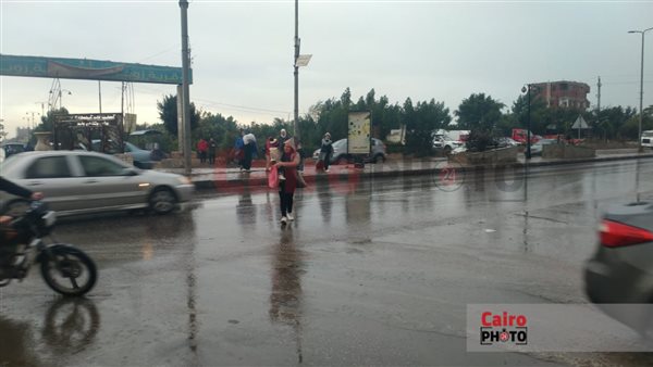 الأمطار تضرب المنوفية