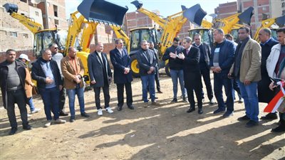 بدء أعمال الموجة 22 لإزالة التعديات على الأراضي الزراعية وأملاك الدولة ومخالفات البناء بالغربية 