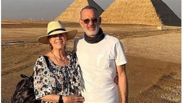 توم هانكس وزوجته