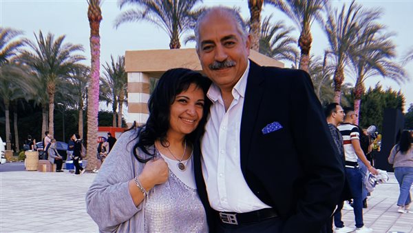 العامري فاروق وزوجته