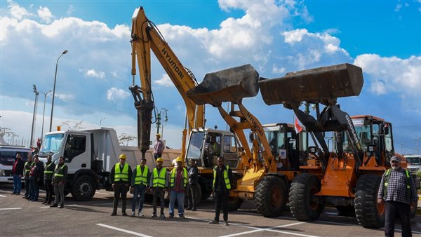 اصطفاف المعدات 