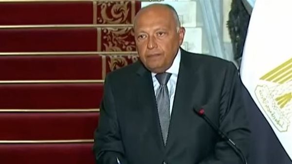 سامح شكري وزير الخارجية