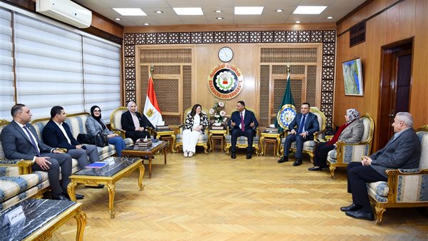 وزيرة الهجرة في الدقهلية