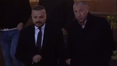 الخطيب على رأس الحضور لتقديم واجب العزاء في وفاة العامري فاروق 