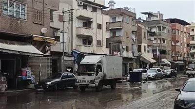 نوة الكرم تواصل ضرب مراكز البحيرة.. أمطار غزيرة على المحافظة
