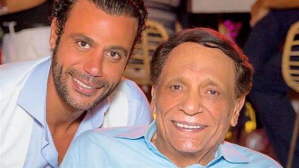 عادل إمام ونجله محمد