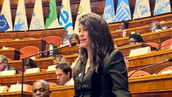 وزيرة التعاون الدولي