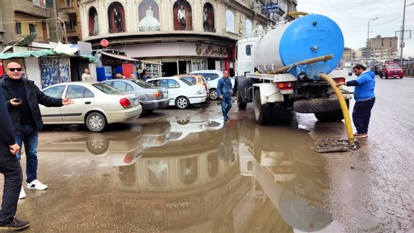 رفع مياه الأمطار
