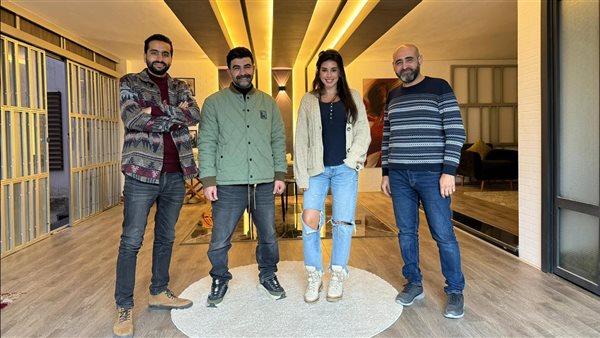 ياسمين صبري مع المؤلف