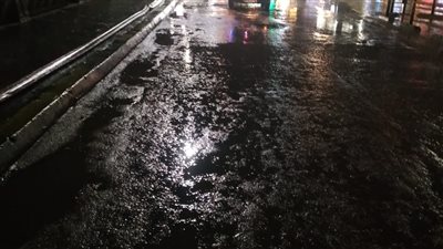 الثلج والرعد والبرق.. ثالوث يضرب الإسكندرية فى ليلة شتوية شديدة الأمطار | صور