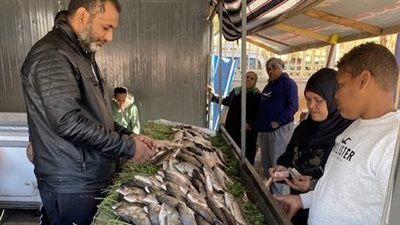 أهالي الأقصر يقبلون على شراء الأسماك: أرخص وعلى أد إيدينا