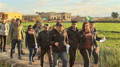 نائب محافظ البحيرة تقود حملة لإزالة مزارع سمكية مخالفة بإدكو | صور