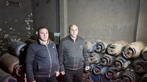 ضبط اسطوانات غاز