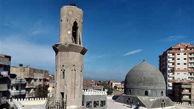 محافظ كفر الشيخ: بدء أعمال إحلال وتجديد مئذنة مسجد أبو غنام الأثري ببيلا
