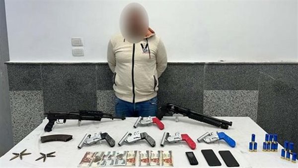 المتهم والمضبوطات