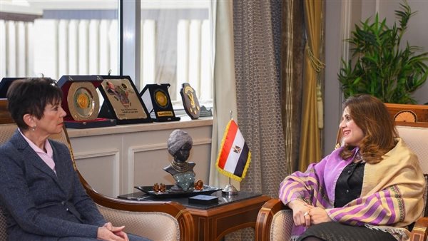 سها جندي وزيرة الهجرة