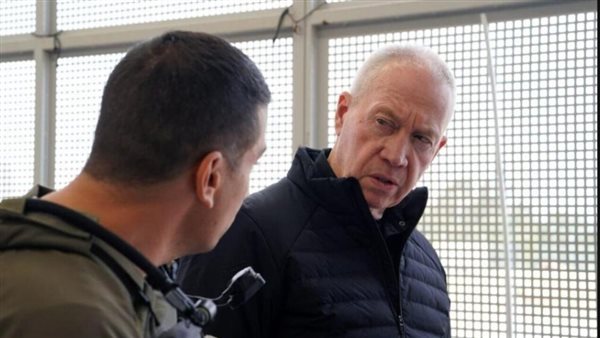 وزير الدفاع الإسرائيلي