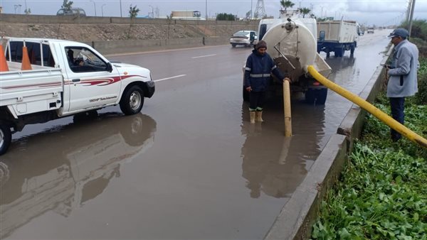 مياه الأمطار بالإسكندرية