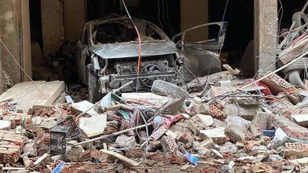 انفجار عقار الطالبية 