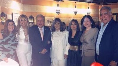 15 صورة من زواج المخرج عمر عبد العزيز بحضور نجوم الفن