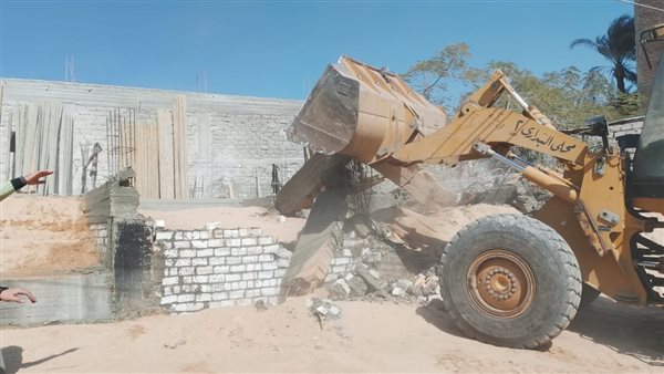 حملة إزالات بأسيوط