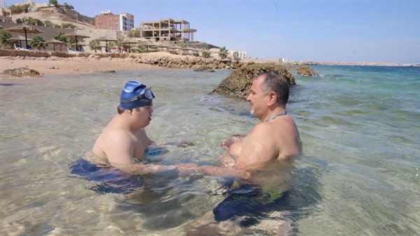 تدريب سباح سعودي