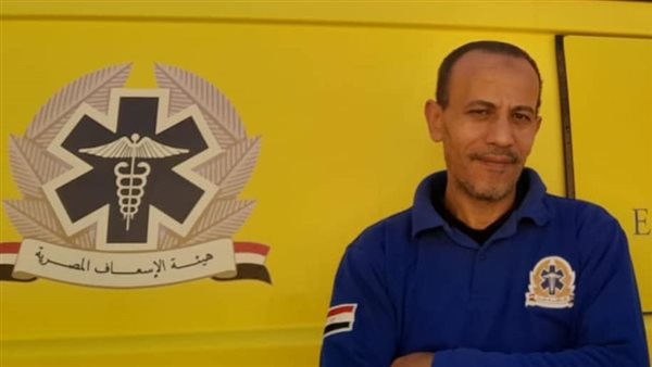 أحد فريق هيئة الإسعاف