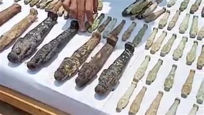 تجديد حبس شخصين بتهمة الإتجار في الآثار بمدينة نصر