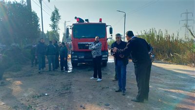 بسبب انفجار أنبوبة بوتاجاز.. إصابة أب وأبنائه في حريق بالقليوبية 