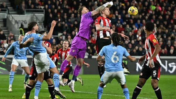 مانشستر سيتي وبرنتفورد