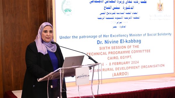 وزيرة التضامن