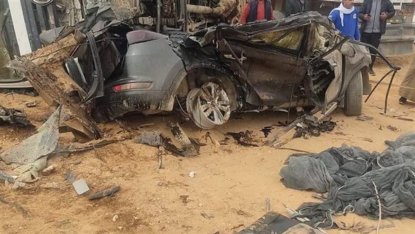 حادث تصادم بالطريق