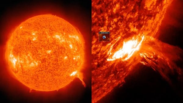 انفجار شمسي