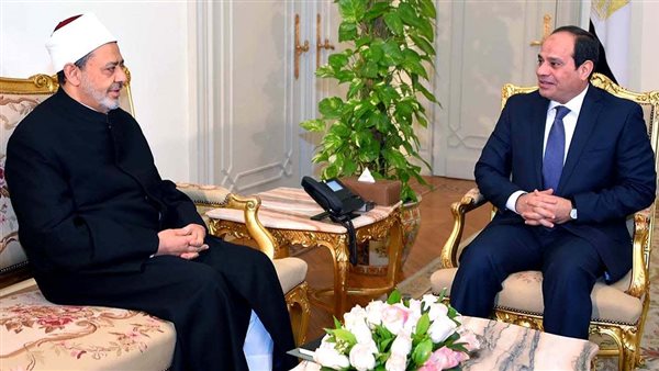 الرئيس السيسي والإمام