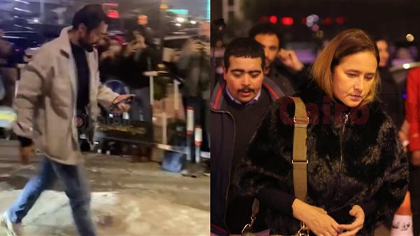 نيللي كريم وأحمد