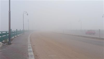 شبورة مائية كثيفة تسيطر على طقس اليوم بشمال سيناء | صور